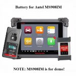 Battery Replacement for Autel MaxiSys MS908IM Key Programmer